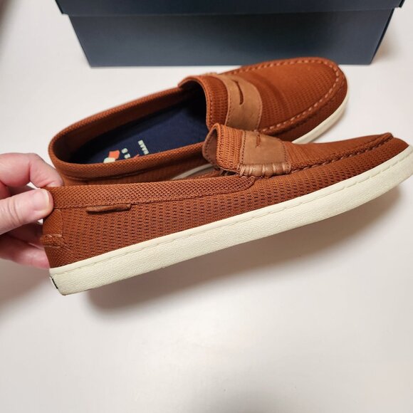 Cole Haan Nantucket Knit Loafer 8.5M British Tan With Box C28562 - Picture 8 of 16